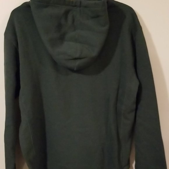 Mens Cabela's Canada 61 Moose Pullover Sweater Hoodie Green Men’s Size Large - Picture 2 of 5